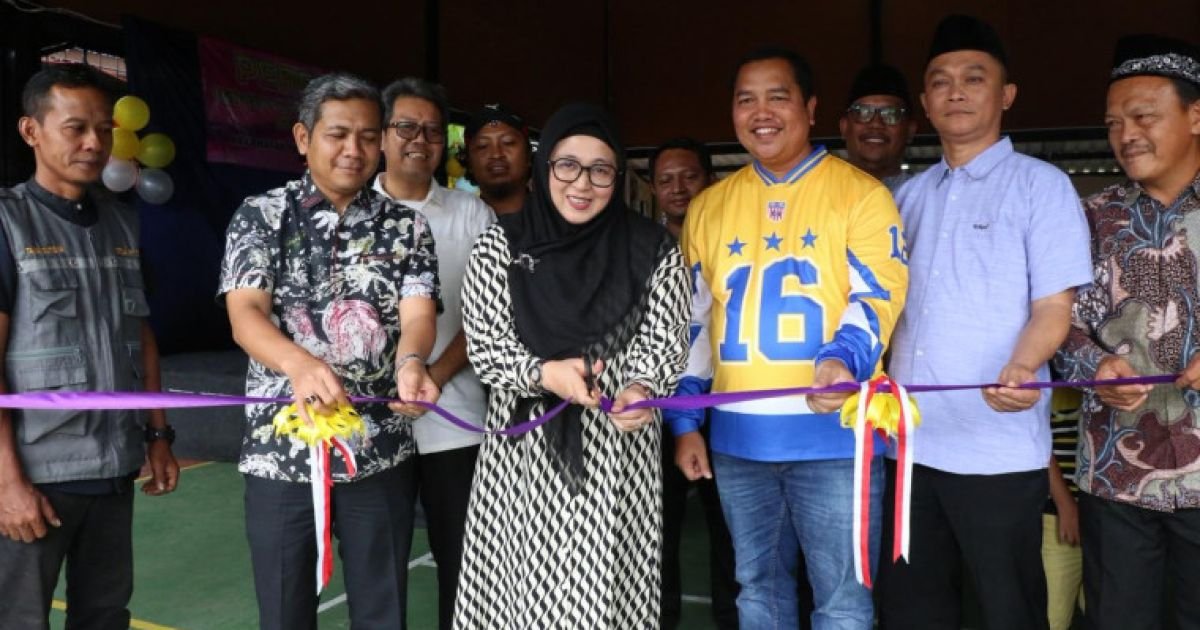 Wabup Tangerang Resmikan GSG RW 12 Pasirnangka, Perkuat Kebersamaan Warga