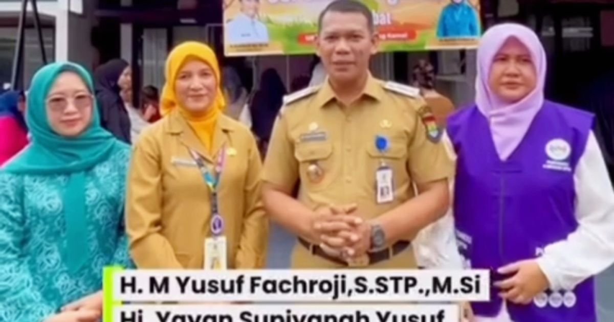 Camat Legok Pantau Grebek Posyandu, Ajak Warga Rutin Periksa Balita