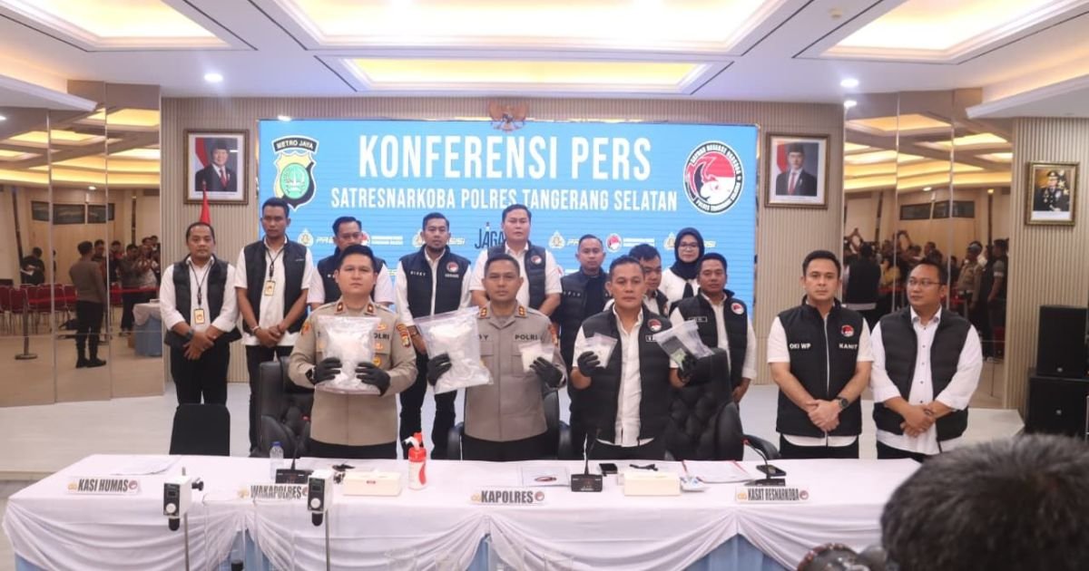 Pabrik Narkoba Rumahan Digerebek, Polisi Sita Sabu–Sintetis Rp20 Miliar