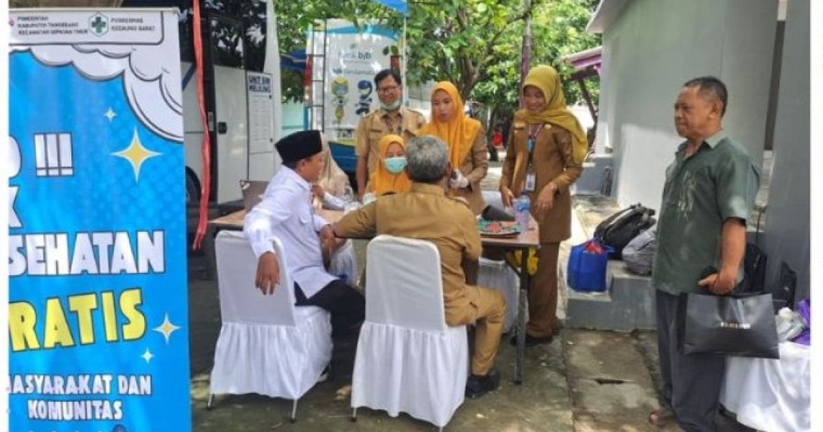 Dukung Musrenbang, Puskesmas Kedaung Barat Sediakan Layanan Cek Kesehatan Gratis