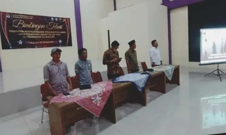 Bimbingan Teknis Terpadu KPPS se-Kecamatan Sukadiri 