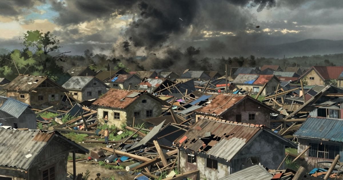 Bencana Angin Puting Beliung Landa Pondok Udik, Kemang, Puluhan Rumah Runtuh