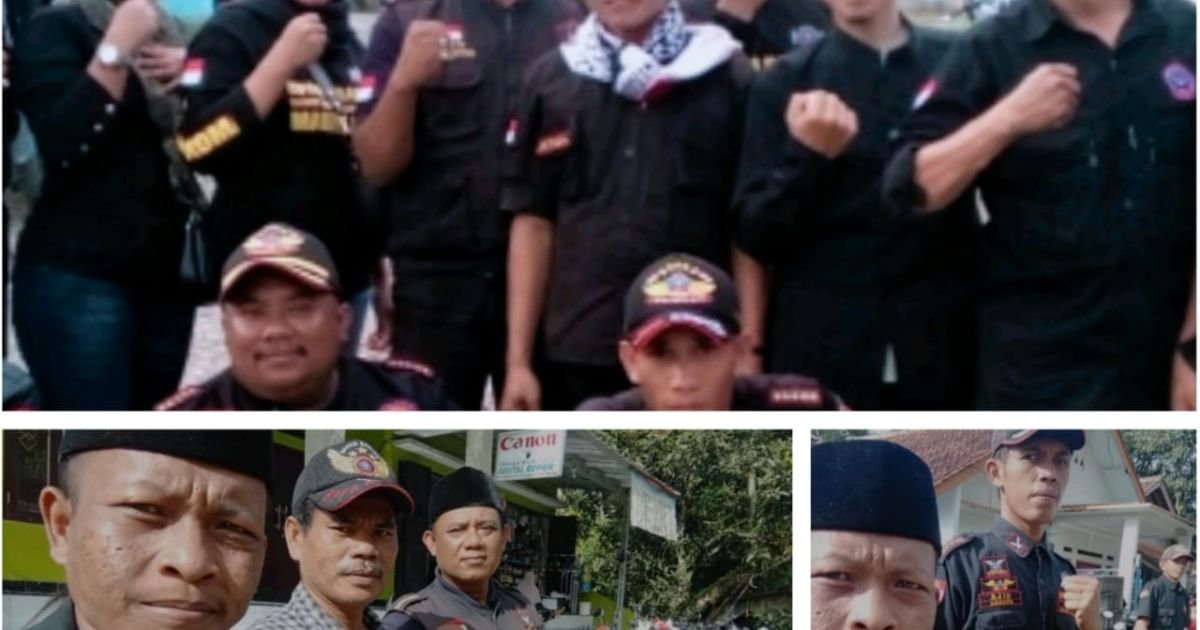 BPPKB DPAC Kecamatan Muncang Turut Amankan Pengajian dan Peringatan Isra Mi\'raj di Desa Tanjungwangi