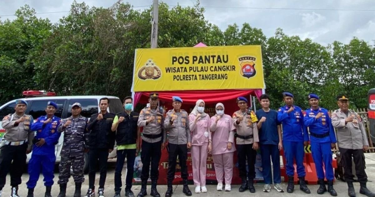 300 Pengunjung Padati Pulo Cangkir, Polisi Perketat Pengamanan di Tahun Baru 2026