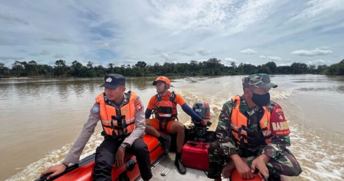 Pemuda Asal Tangerang Tenggelam di Sungai Kahayan, Gunung Mas Kalteng