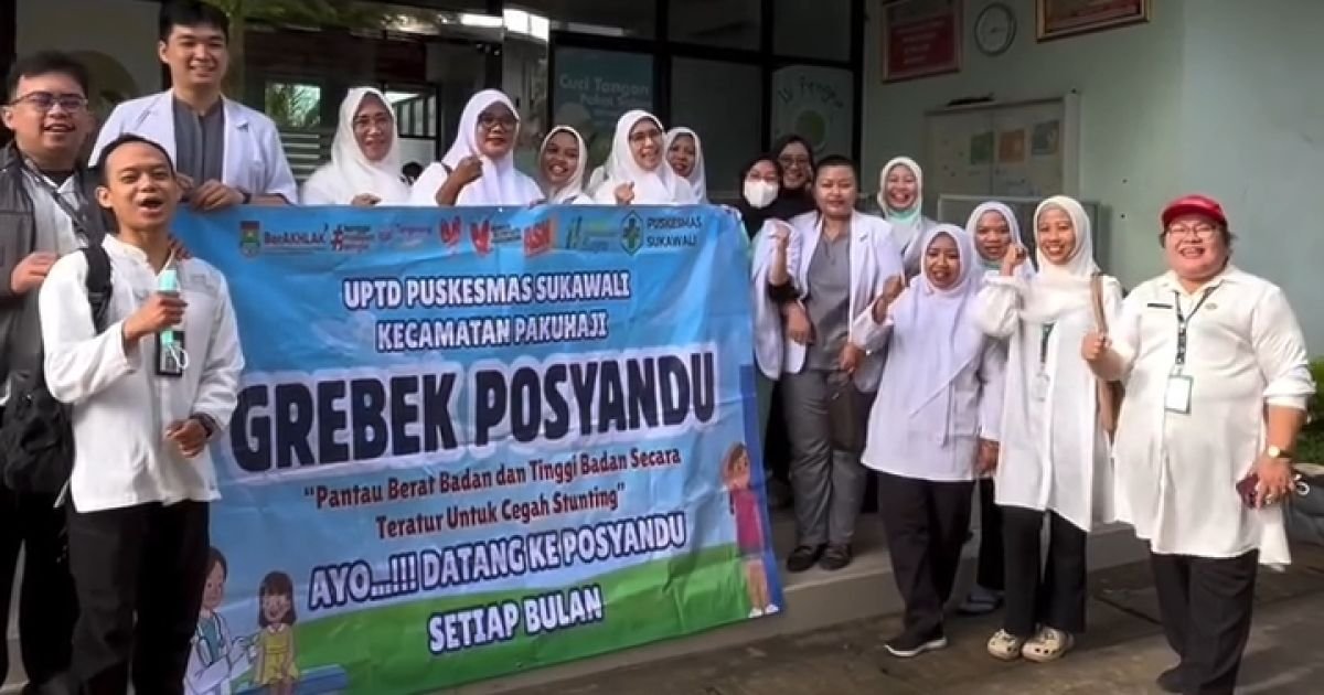 Gerebek Posyandu, Puskesmas Sukawali, Posyandu Tangerang, Imunisasi Balita, Kesehatan Anak, Pencegahan Stunting, Kabupaten Tangerang