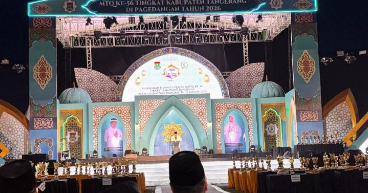 Panggung Utama MTQ ke 56 Kabupaten Tangerang