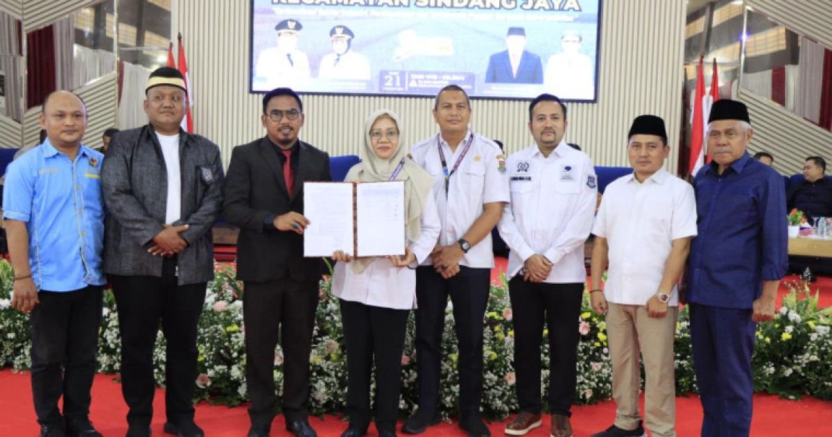 Plt. Sekretaris Bappeda Kabupaten Tangerang, Sri Indri Astuti, menghadiri Musrenbang Kecamatan Panongan dan Sindang Jaya Tahun Anggaran 2027, Rabu (21/1/2026).