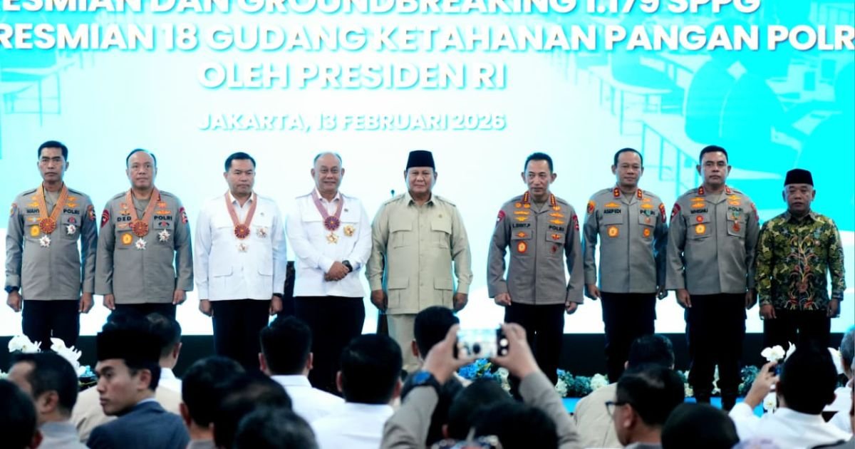 Kapolresta Tangerang Dianugerahi Satyalancana Wira Karya atas Dukungan Program Makan Bergizi Gratis Polri