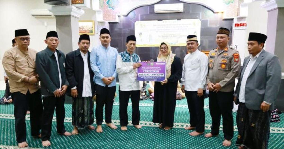 Wabup Tangerang Tekankan Peran Masjid saat Tarling di Kelapa Dua