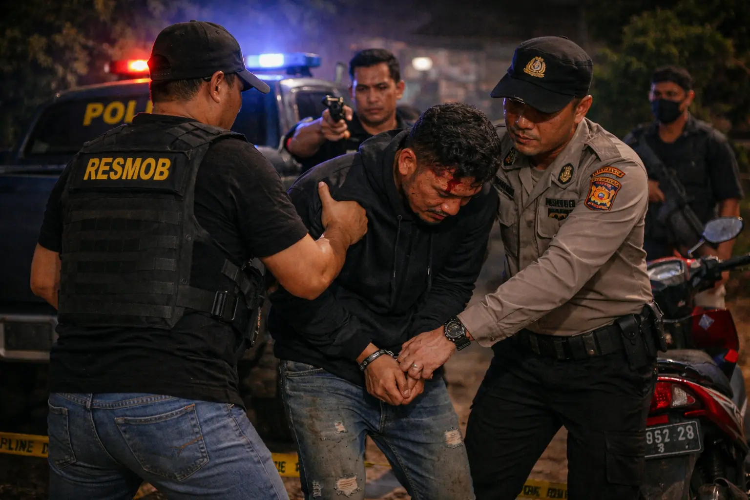 Polisi Tangkap Pelaku Begal Tukang Ojek di Pandeglang Kurang dari Sehari