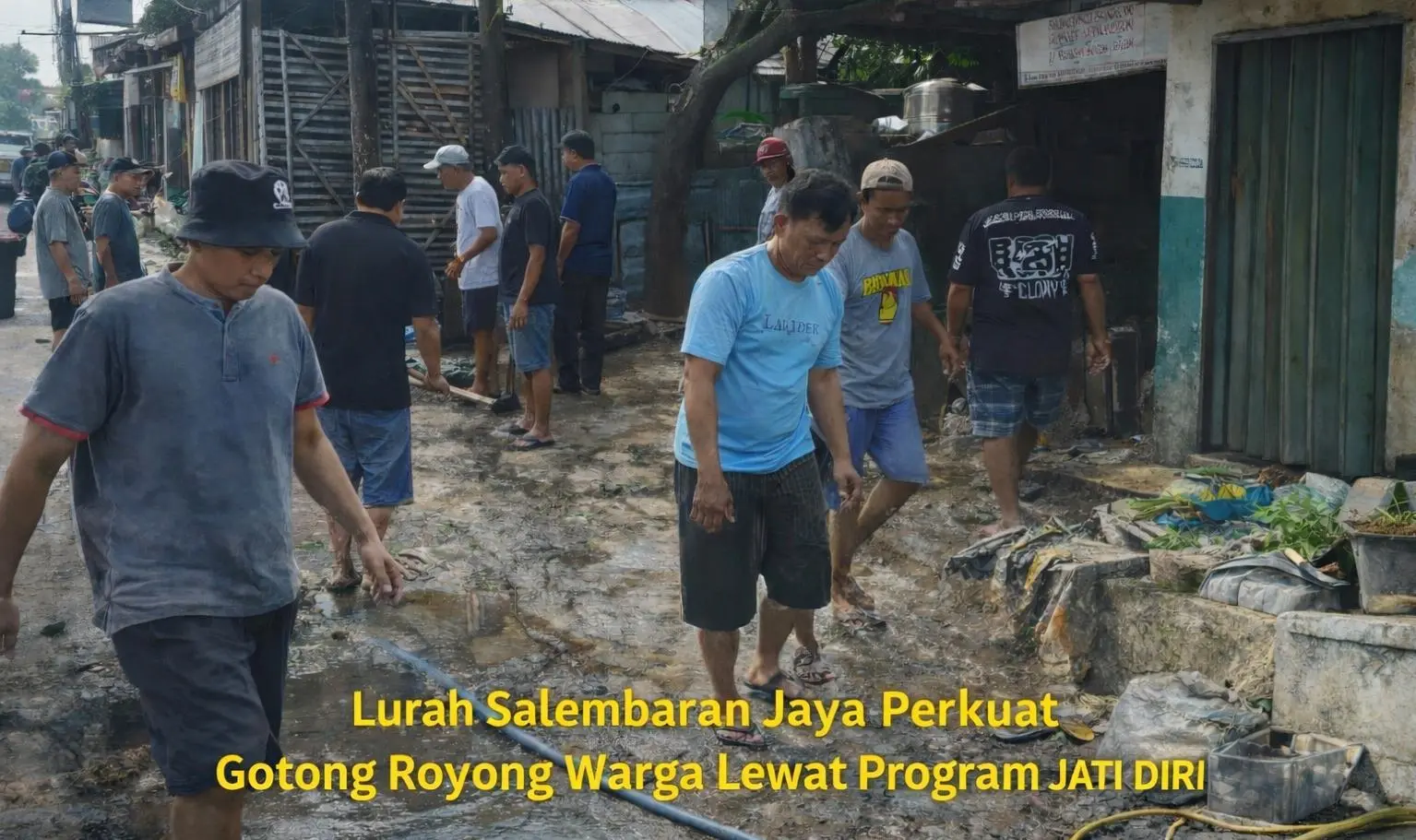 Lurah Salembaran Jaya Perkuat Gotong Royong Warga Lewat Program JATI DIRI
