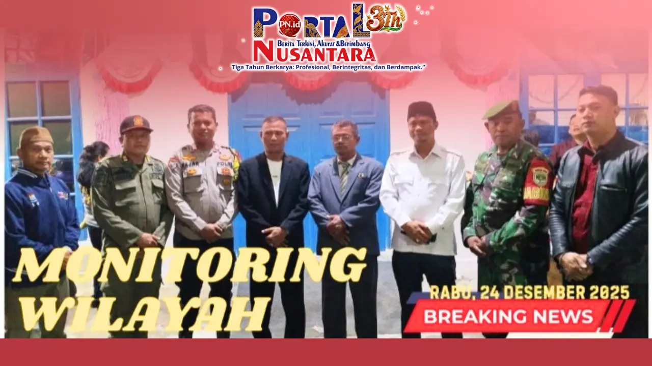 Monitoring Malam Natal, Lurah Salembaran Jaya Tegaskan Komitmen Keamanan dan Toleransi