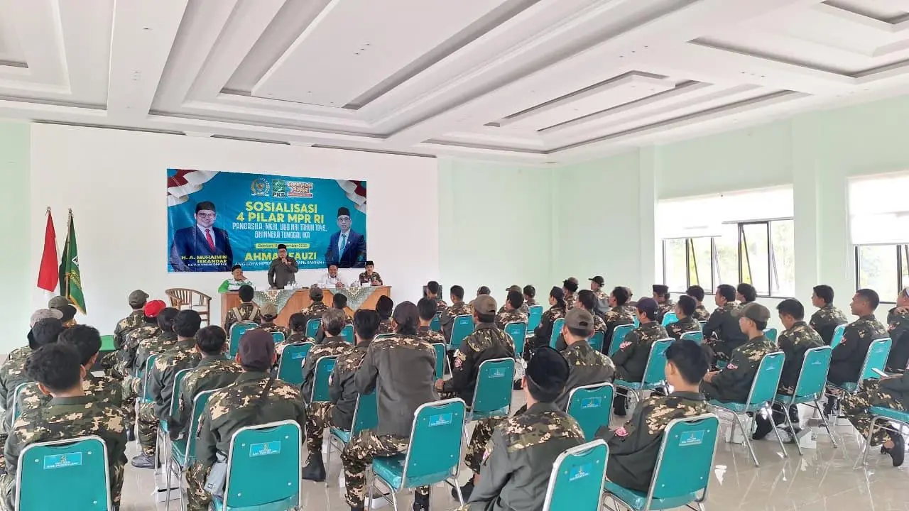 Sosialisasi 4 Pilar MPR RI, Ahmad Fauzi Kobarkan Jiwa Bela Negara di Pandeglang