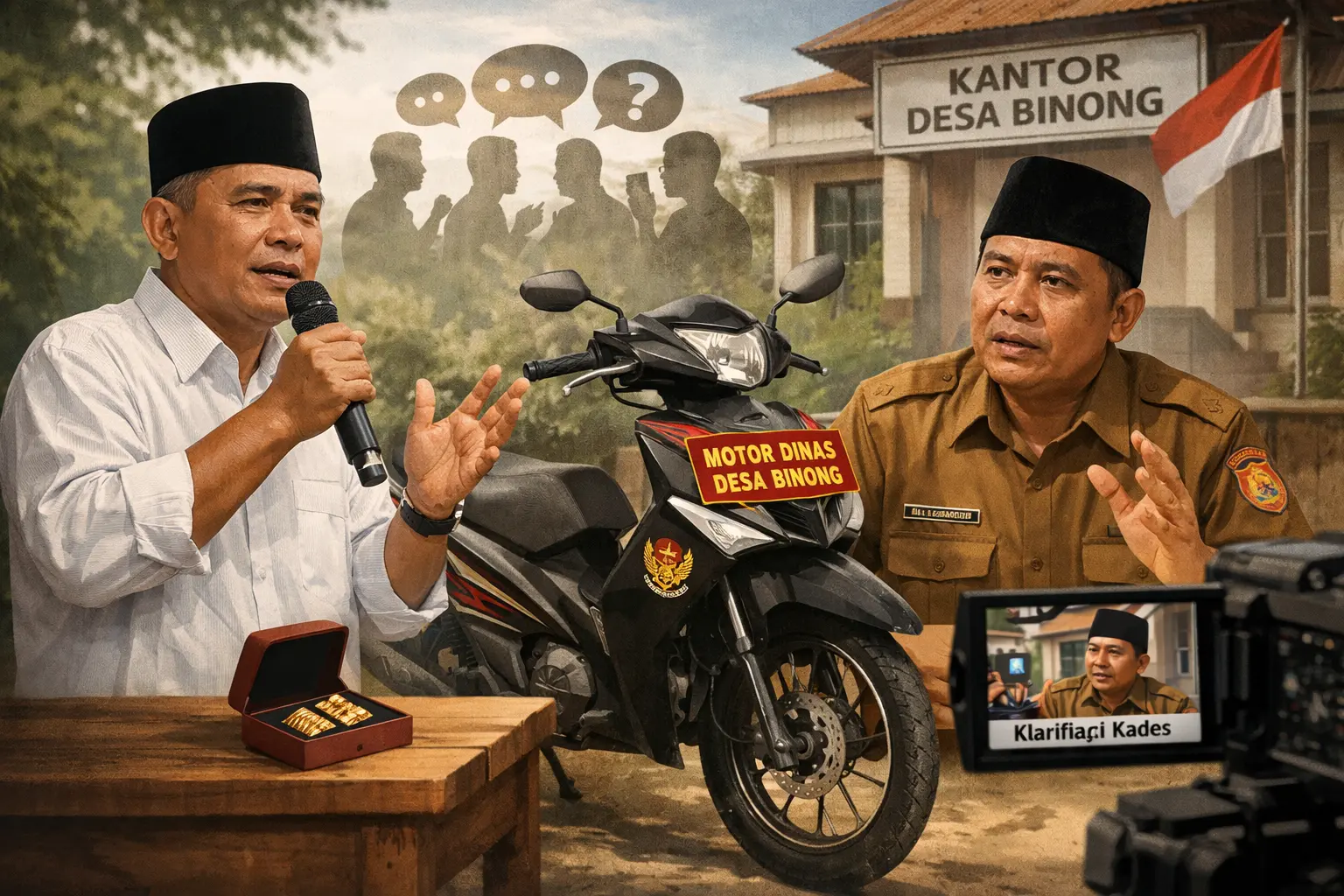 Isu Motor Dinas Desa Binong Mencuat, Suryadi Tanggapi Klarifikasi Kepala Desa