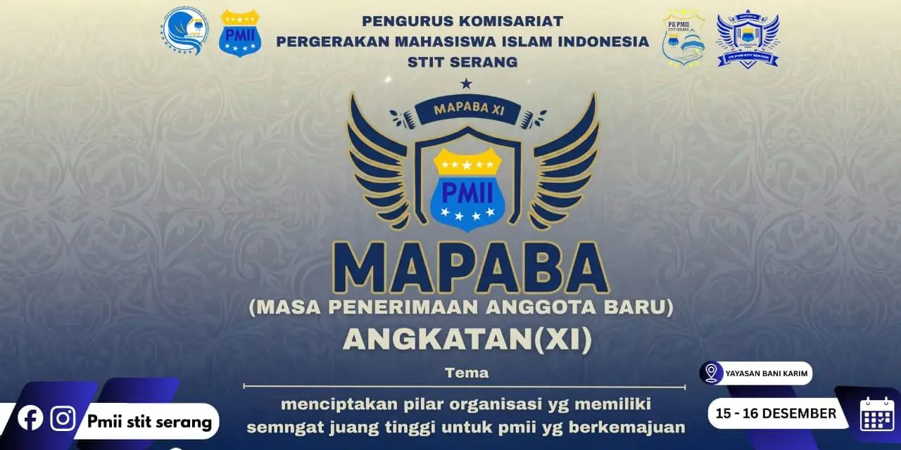 PMII Komisariat STIT Serang Sukseskan MAPABA 2025