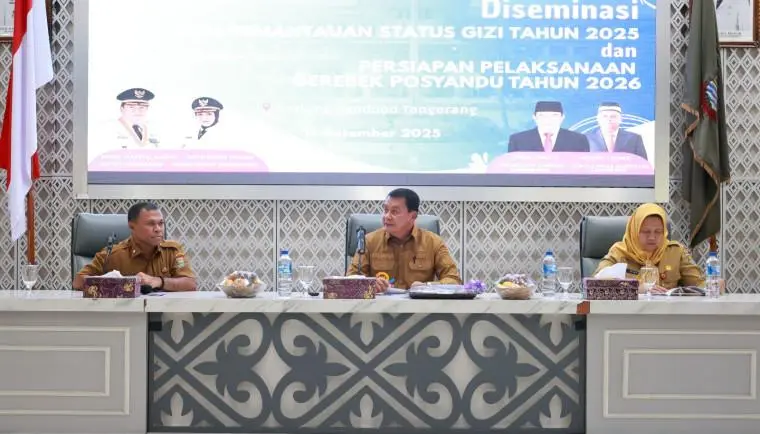 Bupati Tangerang Desak Camat hingga Puskesmas Pastikan Data Balita Kurang Gizi Akurat