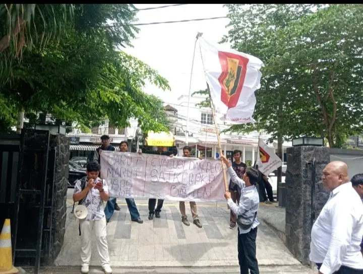GAMMA Geruduk Kantor Balai BP3KP, Desak Evaluasi Satker Banten