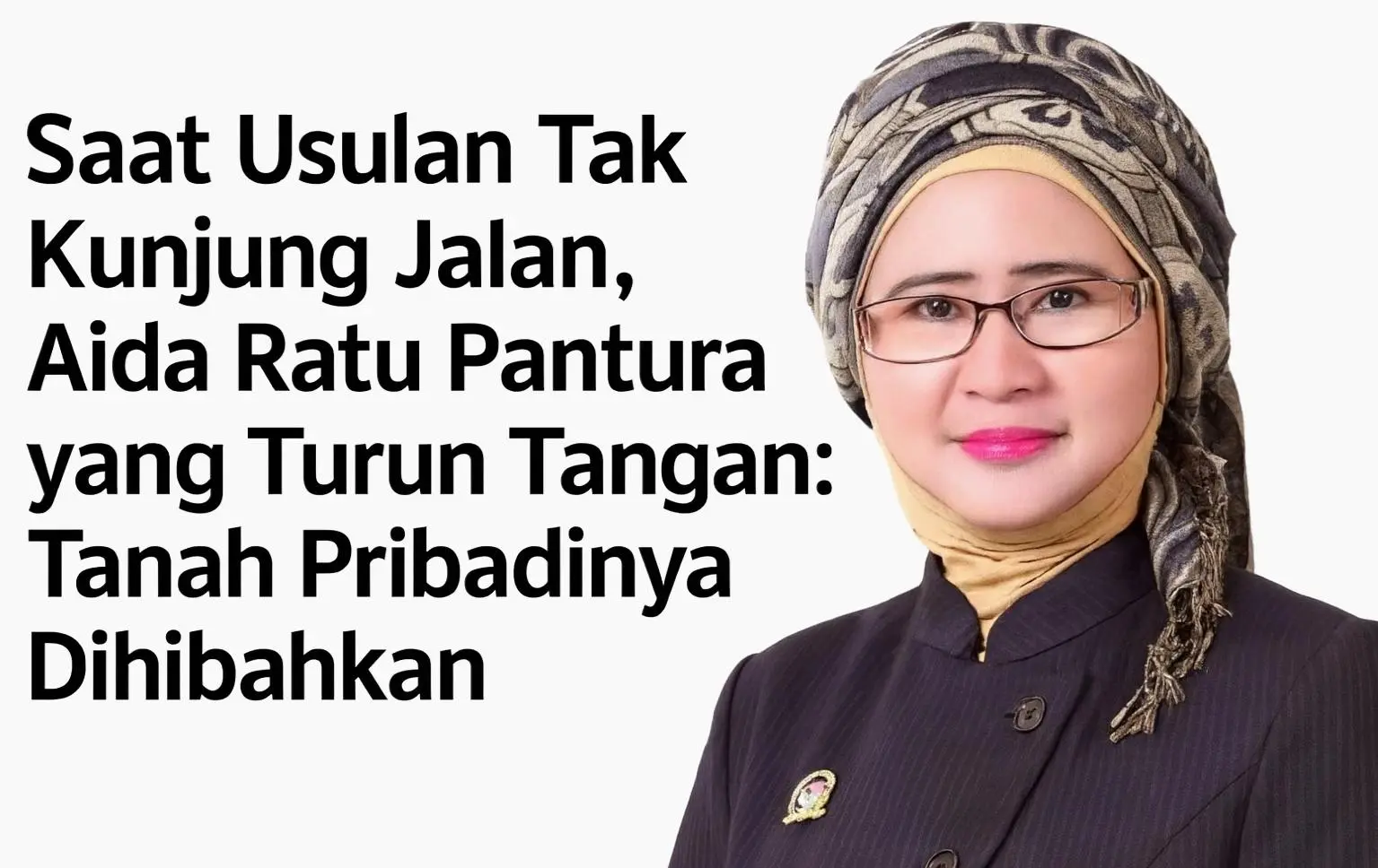 Respect! Aida Ratu Pantura Hibahkan Tanah demi Fasilitas Ibadah dan Sosial