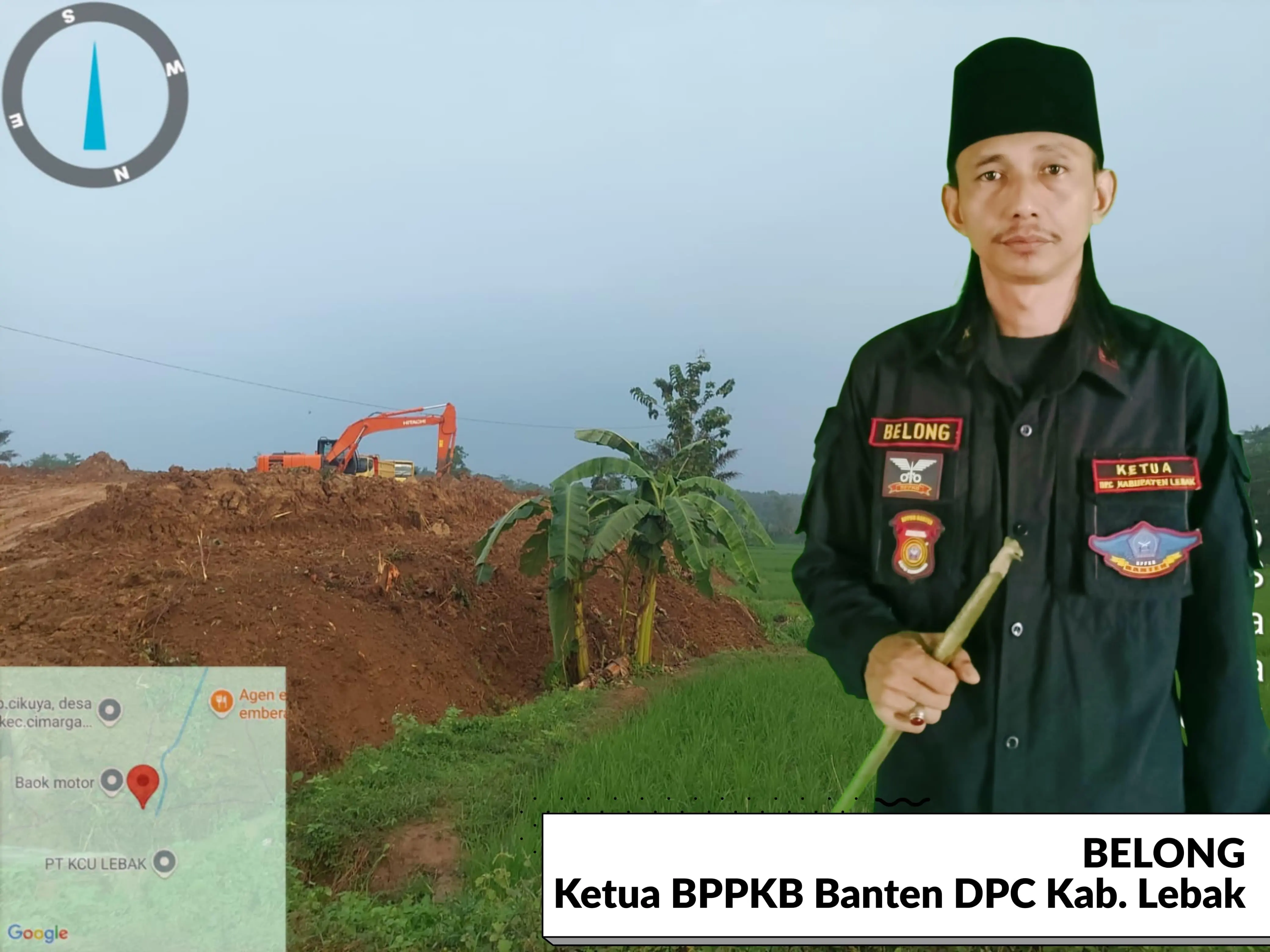 Ketua BPPKB DPC Lebak Soroti Pembangunan Pabrik di Desa Margarita