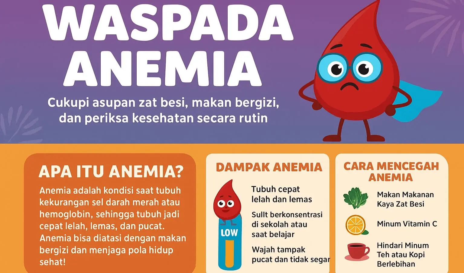 Puskesmas Pakuhaji Tegaskan Pentingnya Cegah Anemia
